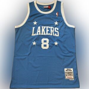 Mitchell & Ness Blue Kobe Bryant Lakers Jersey #8